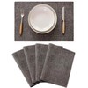 Demetex Placemat, Fabric, Cotton Linen Mat, Double Layer Fabric Sewing,