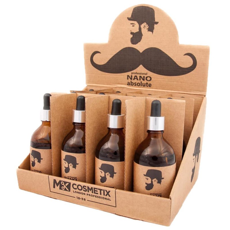 Nano Absolute Beard Oil Serum - Men Beard & Moustache