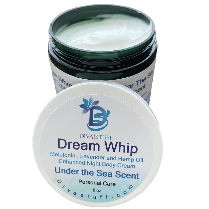 Diva Stuff Dream Whip Magnesium and Hemp Enhanced Body Cream,