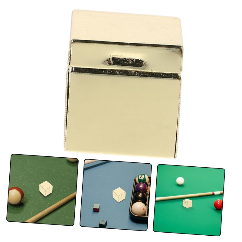 Abaodam Billiards Chalk Holder Durable Slip Chalk Cube for Pool