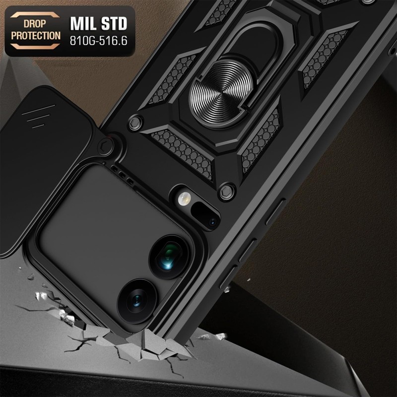 Ephoou for Xiaomi 17 Pro Max Case with Slide Camera