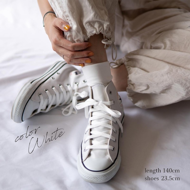 High Five Shoelaces, Flat Laces, 39.4 inches (100 cm), 47.2