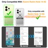 WeiCase Case for Redmi Note 14 4G (International Version), (Not