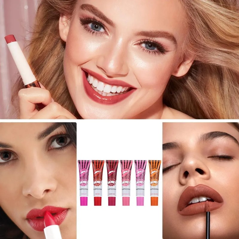 Despegue El Brillo De Labios Despegue El Lápiz Labial 6x