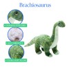 The Petting Zoo Brachiosaurus Dinosaur Stuffed Animal Plushie, Gift for