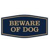 Fancy Beware of Dog - Cartel (tamaño pequeño), diseño de