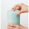 Skater POS8-A Airtight Storage Container with Push Button, Smoke Blue,
