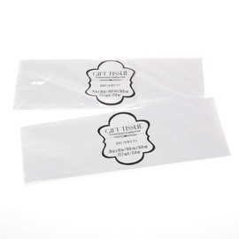 Pack of 200 Sheets Black Duck Brand White Tissue Paper (White Tissue Paper; 200 Sheets)