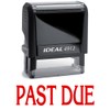 PAST DUE Red Office Stock Self-Inking Rubber Stamp