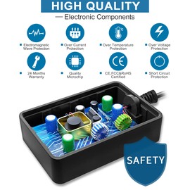 PwrON AC to DC Adapter for X-Rocker 5137201 Pro Series II 2.1 Wireless Bluetooth Audio Chair; X-Rocker II SE 2.1 Wireless Sound Video Gaming Chair 5137301 C5137301 Power Supply Cord