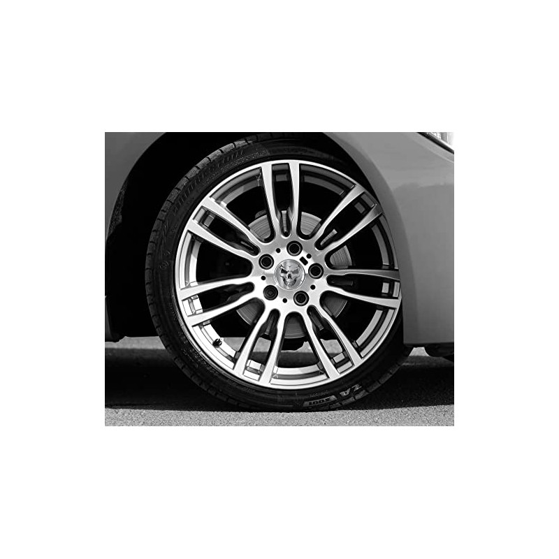 SkinoEu 4 x 60mm 3D Gel Car Wheel Centre Universal