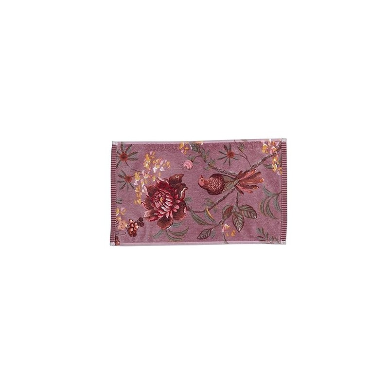 Pip Studio Secret Garden Hand Towel Mauve 55 x 100