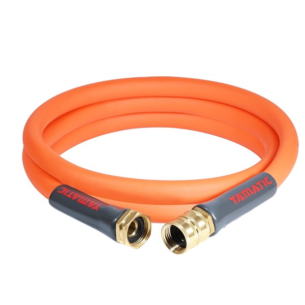 YAMATIC Heavy Duty Short Garden Hose 5/8 in x 10