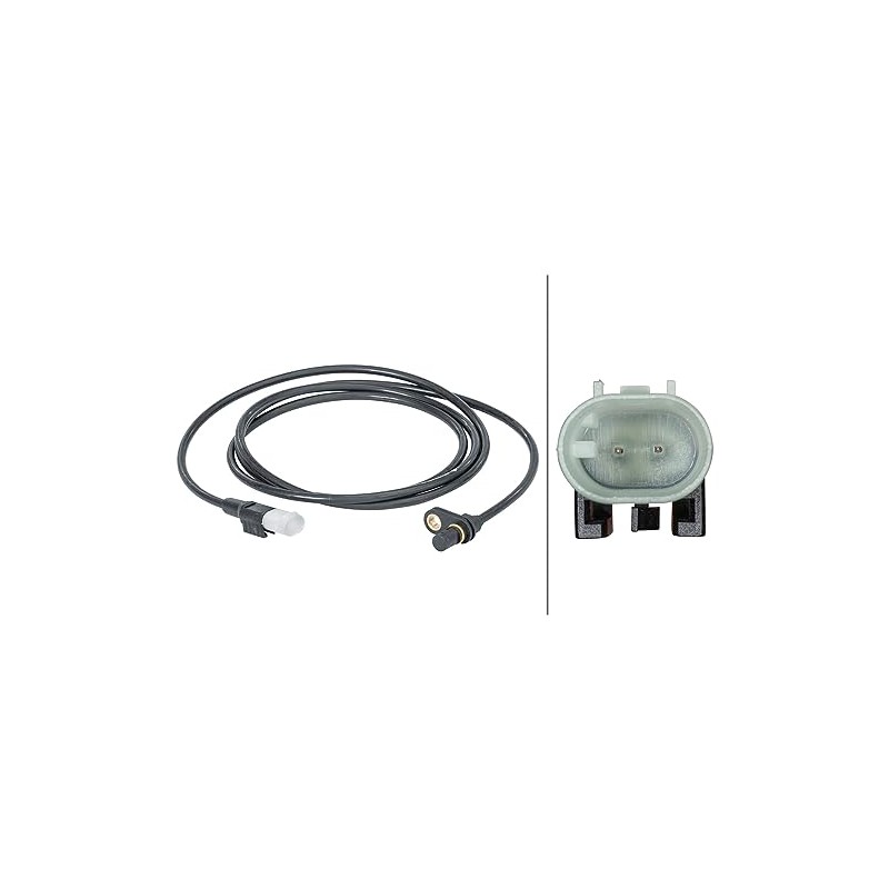HELLA 6PU 012 679-661 Sensor Wheel Speed 12 V 2-Pin
