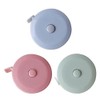 Pink 150Cm/ 60" Tape Measures Portable Retractable Ruler Height Centimeter