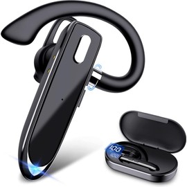 URGOODS Bluetooth Headset - Wireless Hands-Free Phone - Hands-Free Bluetooth Earphones