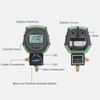 Digital Manifold Gauge Vacuum Pressure Temperature Tester Air Condition Manifold