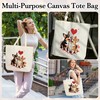 Pseuaudo Corgi Canvas Tote - Corgi & Puppy Gifts, Dog