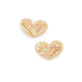 Snidel Home SHGG252259 Women's Heart Hair Clip, ORG
