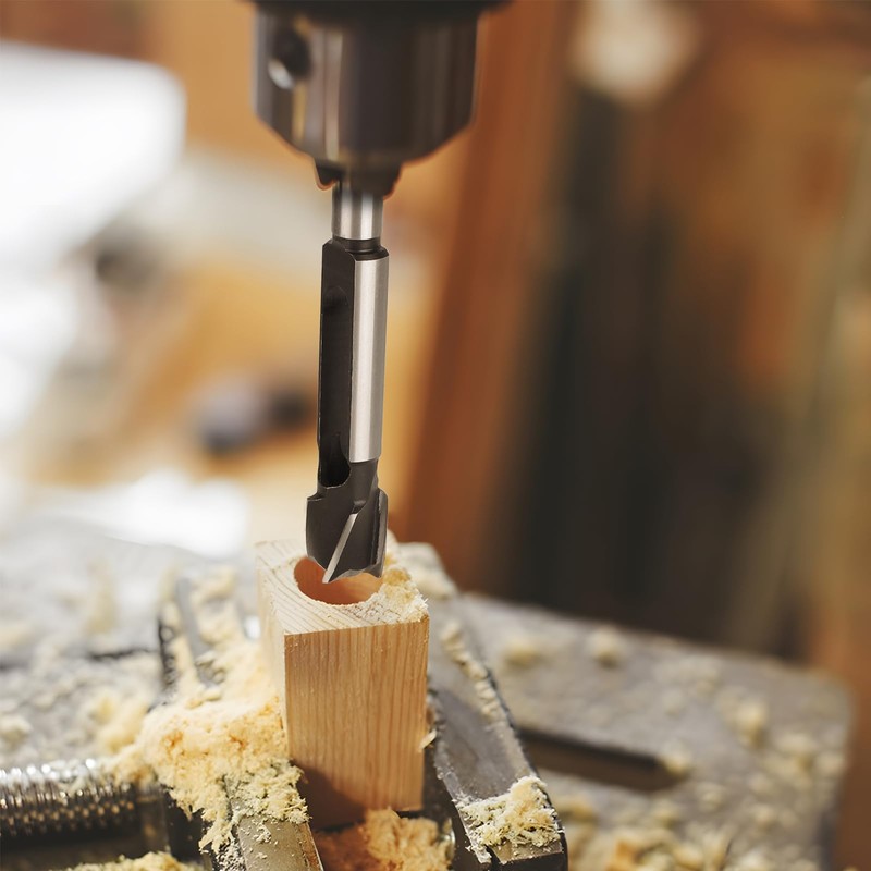 SWAWIS Dowel Tenon Drill Diameter 12 mm, High Carbon Tenon