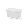 Cabilock Food Crisper Tray 2pcs Boxes Butter Box Food Containers