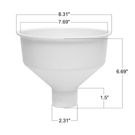 Replacement Hopper for VKP250 Johnny Apple Sauce Maker Food Strainer, Model 250 Food Strainer Part