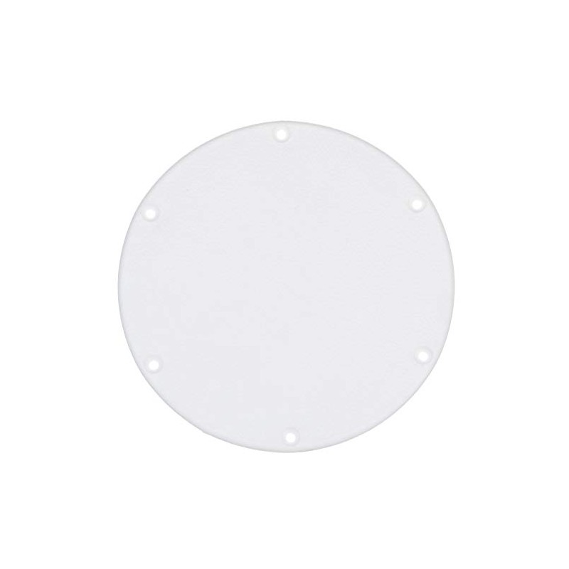Seachoice Mounted Boat Plate Cover, Arctic White Finish, Up to