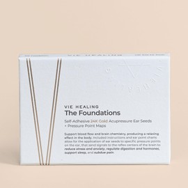 24K Gold Ear Balls for Holistic Wellness(The Foundations)