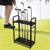 HAPPCUCOE Golf Club Rack,27 Holes Golf Club Holder,Golf Club Organizer,Golf