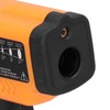 GM550 Infrared Thermometer Handheld Temperature Tester Digital NonContact Thermometer(Orange Yellow