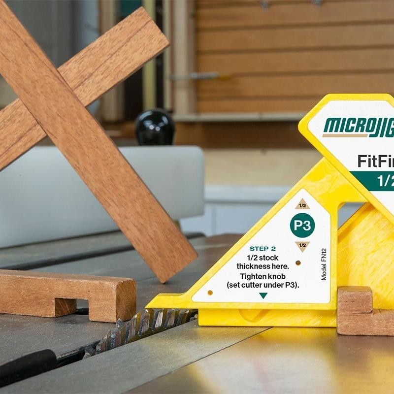 FITFINDER 1/2 Gauge - Find 1/2 thickness of material in