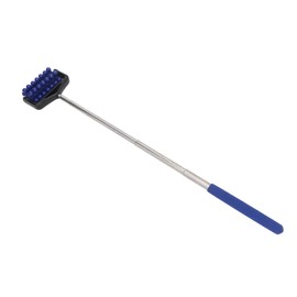 Telescopic Massager Back Muscle Roller, Adjustable Back Head Arm Scratch Roller for Muscle Relax (Dark Blue)