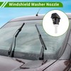 HOPESPANNER No.986303J000 Windshield Washer Nozzle for Hyundai Santa Fe 2013-2018