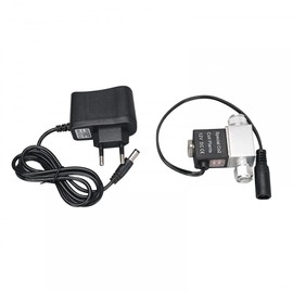DONGKER CO2 Solenoid Valve, DC 12 V Aquarium CO2 Regulator, Electric Solenoid Valve, CO2 System Regulator for Aquariums, Water Plants, Grass Growing