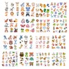 VERKSTAD16 Sheets Temporary Tattoos for Kids, 250+ Mixed Styles Waterproof