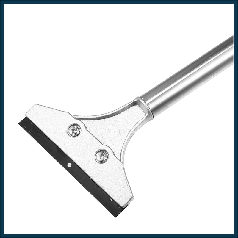 TUCKBOLD Black Plastic Coated Handle Metal Blade Car Cleaning Ice