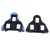 Bicycle Cleats Enhance Stability Grip Foot Pedal Self Locking Tabs