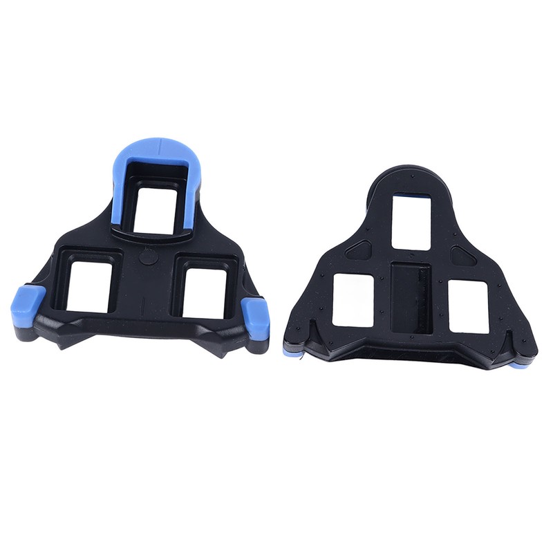 Bicycle Cleats Enhance Stability Grip Foot Pedal Self Locking Tabs