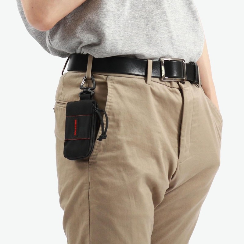 Briefing BRG253G26 TAN GOLF STANDARD SERIES ROUND PURSE STD Pouch