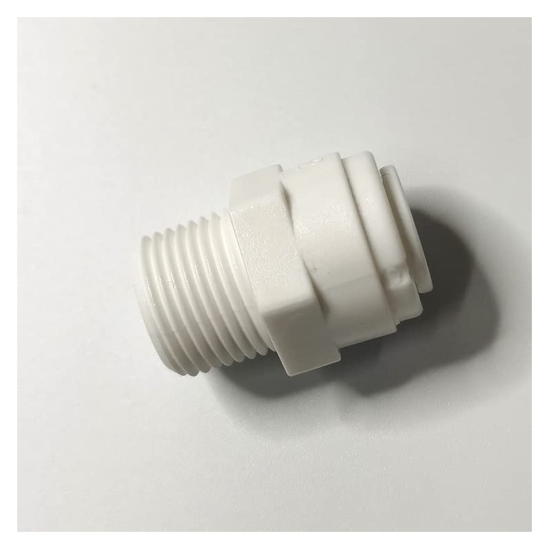 Malida Push to Connect 3/8 Male Connector 3/8 Ro Tube