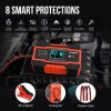 NEXPEAK NC201 10-Amp Battery Charger Smart Trickle Charger 12V 24V
