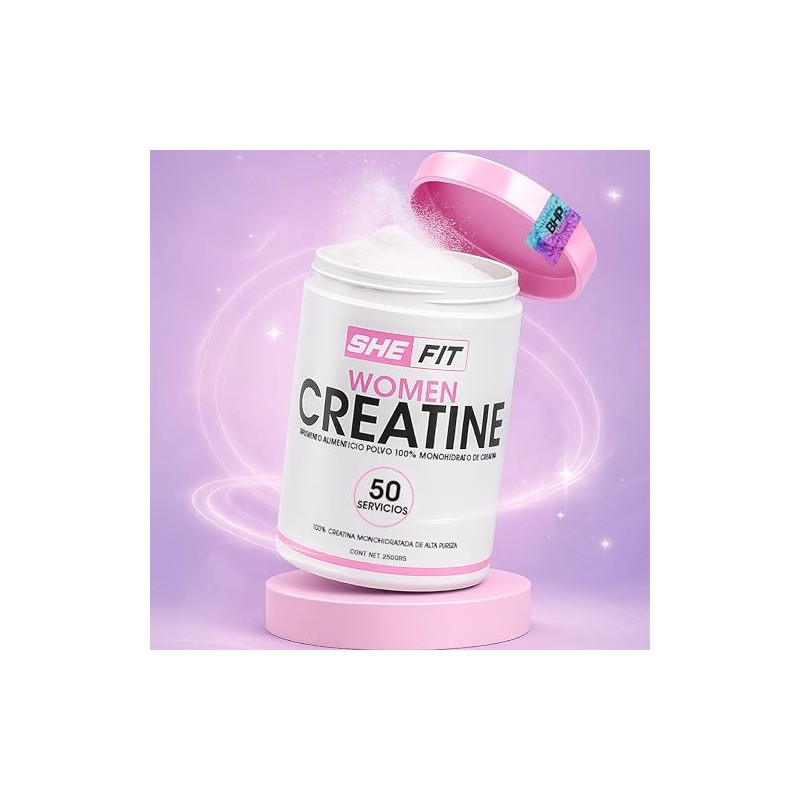 BHP NUTRITION- Women creatine, creatina monohidratada 100% pura, creatina para