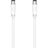 Hama Antenna Cable for Coax Plug to Coax Fem 20.0