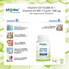 APOrtha Vitamin D3 10,000 IU + 200 μg K2 99+%