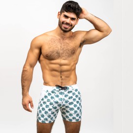 Taddlee Traje de baño para hombre, traje de baño tipo calzones, Multicolor5, X-Large