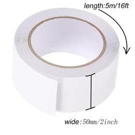 QILIMA Non-Slip Tape Transparent High Traction Safety Track Tape 50 mm x 5 m Non-Slip Tape Strong Traction Grip Tape for Stairs, Steps, Ramps, Decks, Walkways