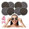 4 Toallas Desmaquillantes Facial Reutilizable Ecológicas