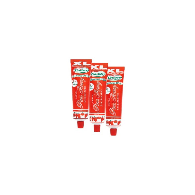 Univer Hungarian Red Gold Hot Red Salted Pepper Paste (Piros