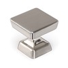 Cotykiley 5 Pack Drawer Pulls 1-1/4 inch Brushed Satin Nickel