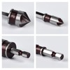 5 Pcs Countersink Drill Bits Set,High Carbon Chromium Steel Counter